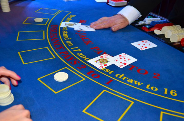 playing poker