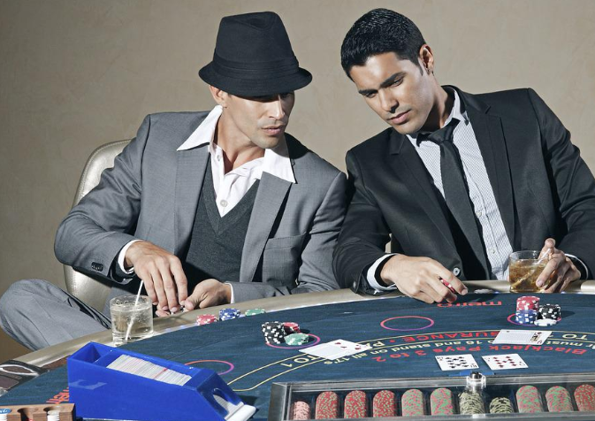 playing poker